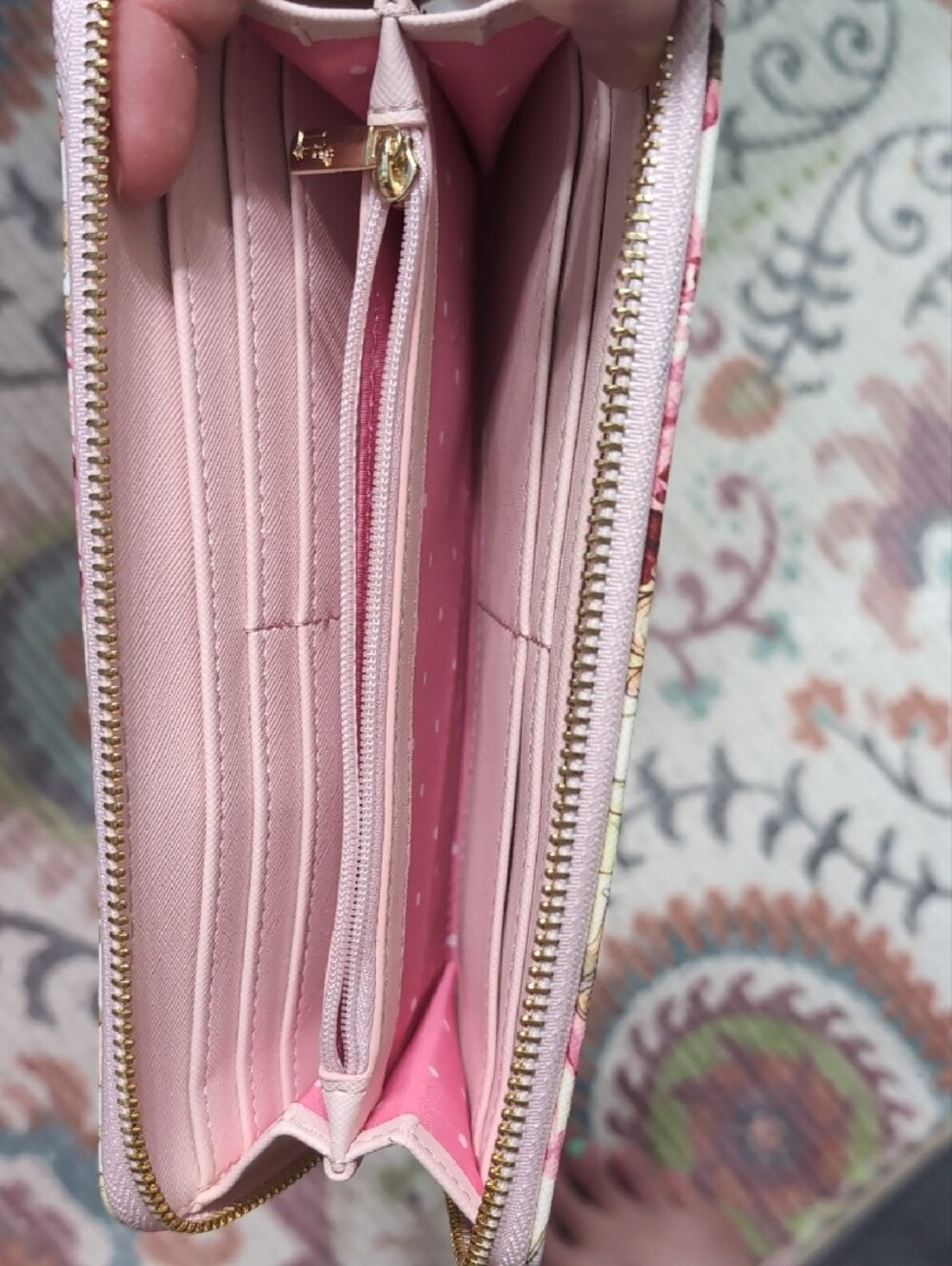 Disney Floral Mini Backpack and Wallet Set - Pink Rose Print - Picture 8 of 10